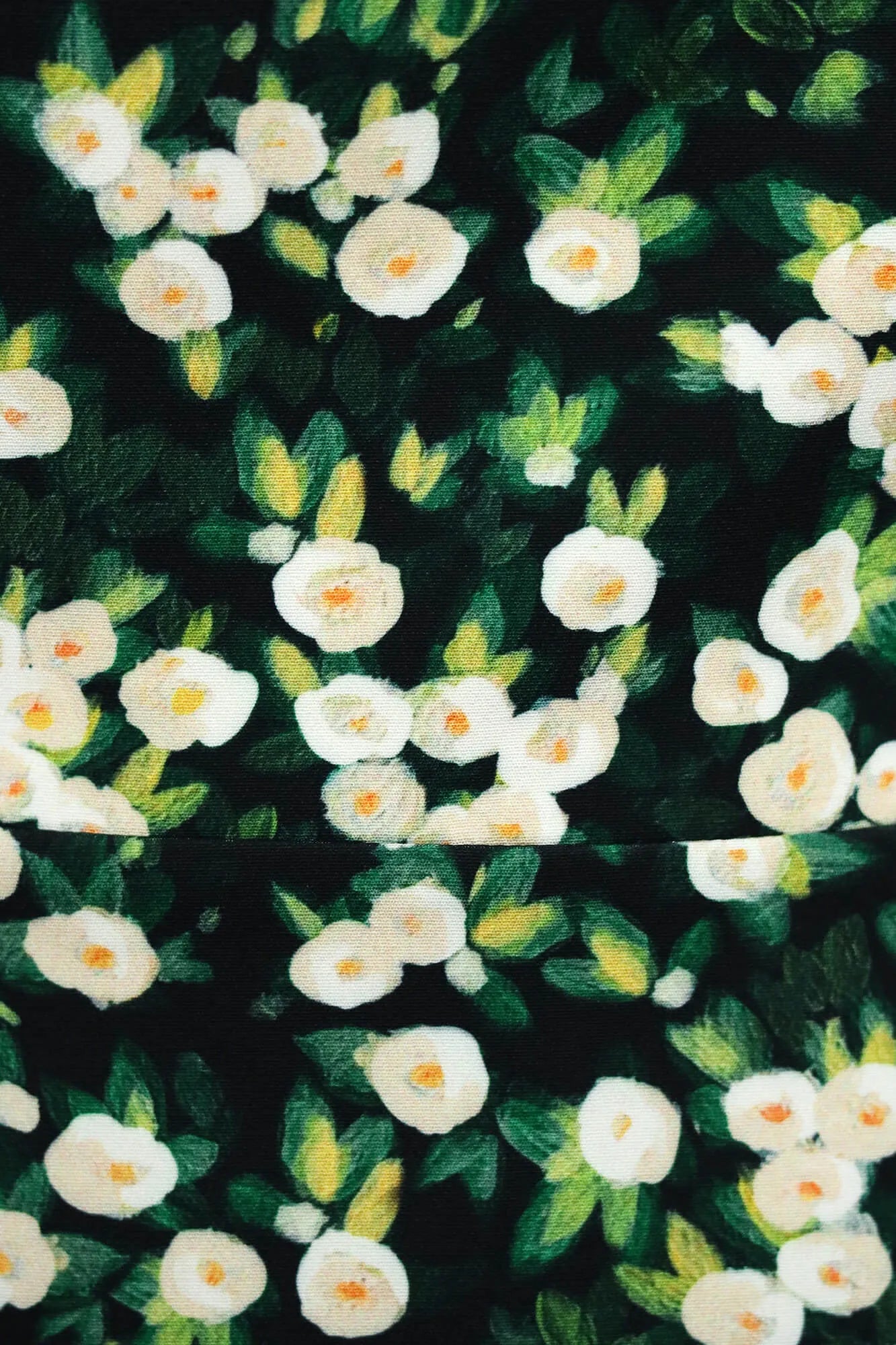 Vestido Midi com Decote Quadrado e Saia Godê